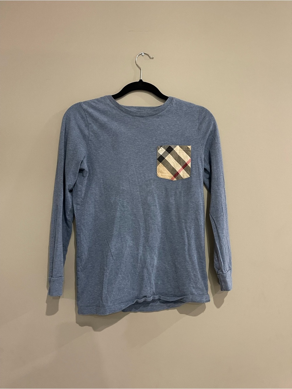 Burberry Boys' Check Pocket Tee